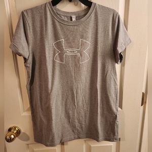 Womens Under Armour Grey T-shirtSize Medium